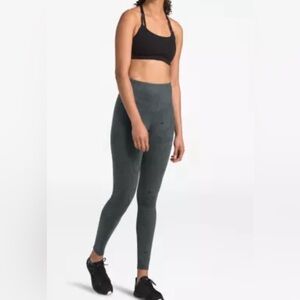 NORTH FACE WOMEN’S PERFECT CORE HIGH-RISE TIGHTS LEGGINGS ASPHALT GREY TOPO
